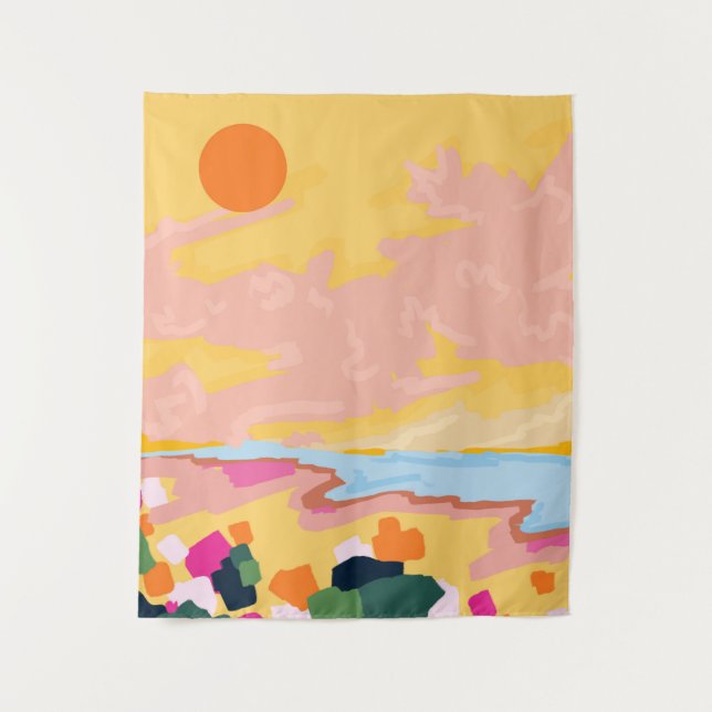 Sun's Embrace Tapestry (Front)