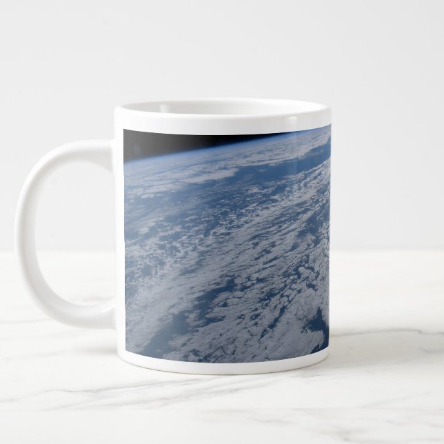 Sun's Glint Beaming On The South Pacific Ocean. Giant Coffee Mug (Left)