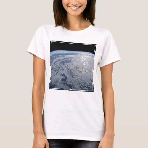 Suns Glint Beaming On The South Pacific Ocean T_Shirt