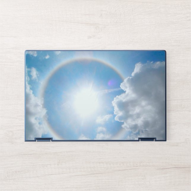 Sun's Halo HP Laptop Skin (Front)
