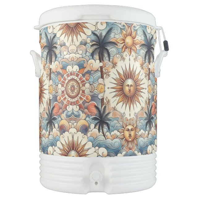 Sun's in Paradise Beverage Cooler (Front)