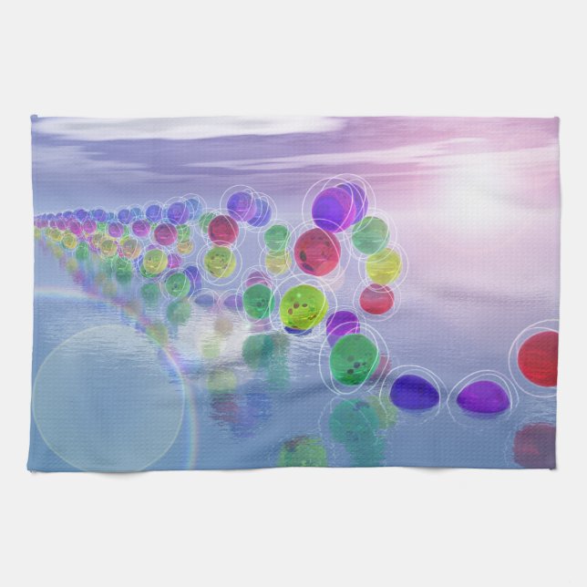 Suns in Their Courses Kitchen Towel (Horizontal)