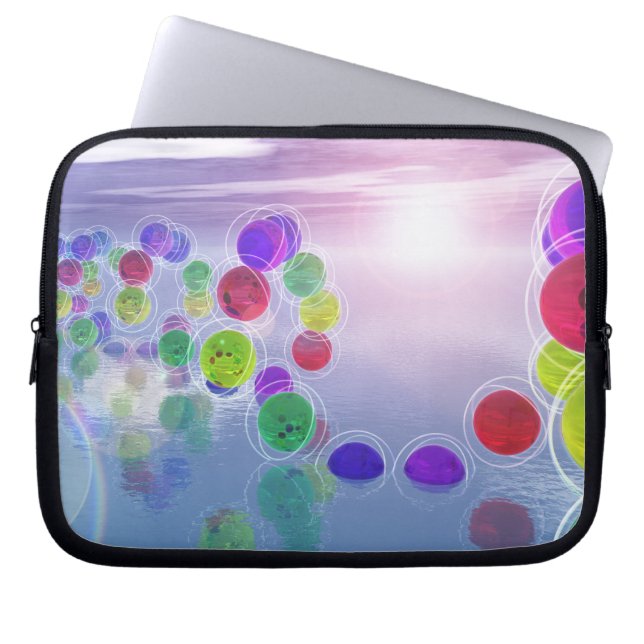 Suns in Their Courses Laptop Sleeve (Front)