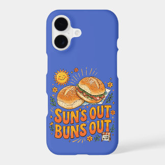 Sun's Out Buns Out Cheerful Retro Summer Design iPhone 17 Case