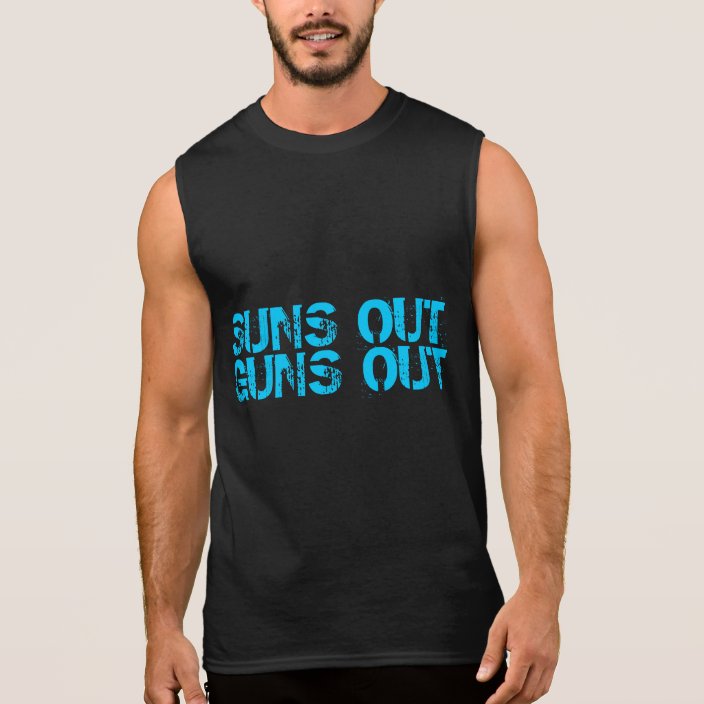 suns out guns out sleeveless shirt