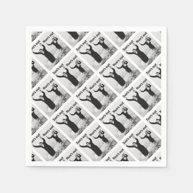 Suns out Nuns out Napkins (Front)