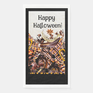 SUNS! SUNSHINE! HAPPY HALLOWEEN! :) PAPER GUEST TOWELS