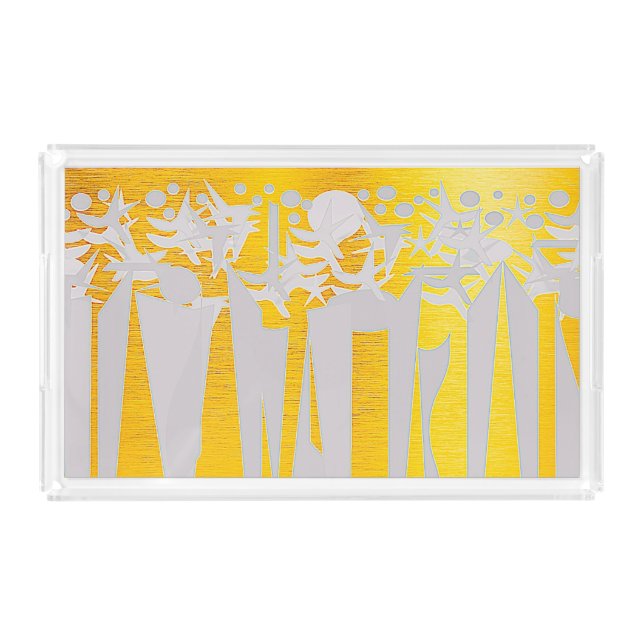SUNS! SUNSHINE! HOLIDAYS IN CENTRAL PARK! :) ACRYLIC TRAY (Front)