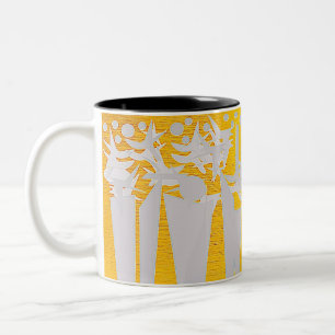SUNS! SUNSHINE! HOLIDAYS IN CENTRAL PARK! :) Two-Tone COFFEE MUG