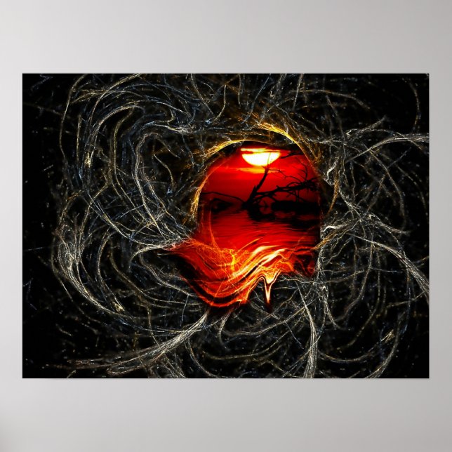 Sunsation Red Sunset Melts Poster (Front)