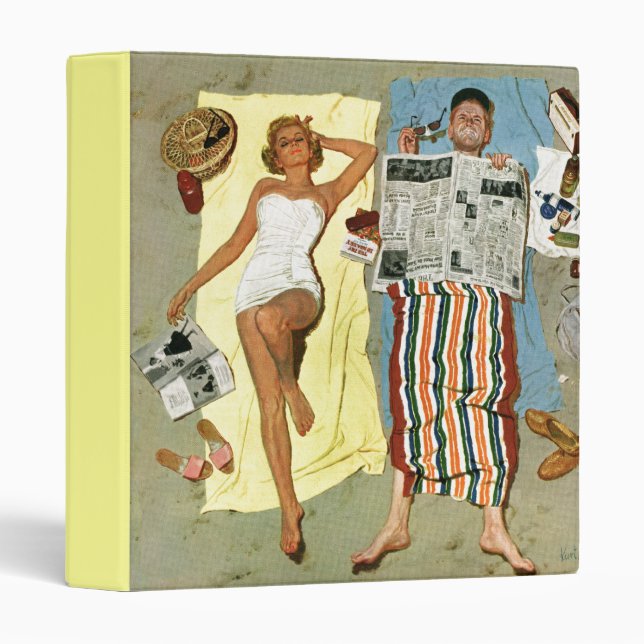 Sunscreen? 3 Ring Binder (Front/Spine)