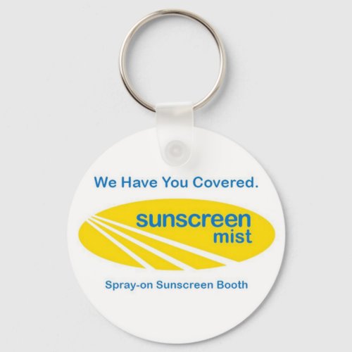 Sunscreen Mist keychain