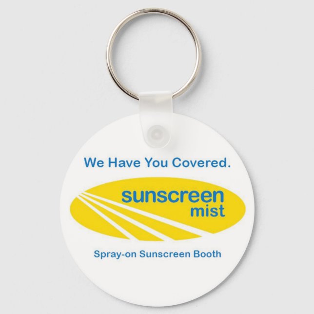Sunscreen Mist keychain (Front)