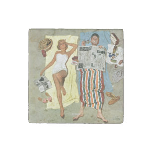 Sunscreen? Stone Magnet