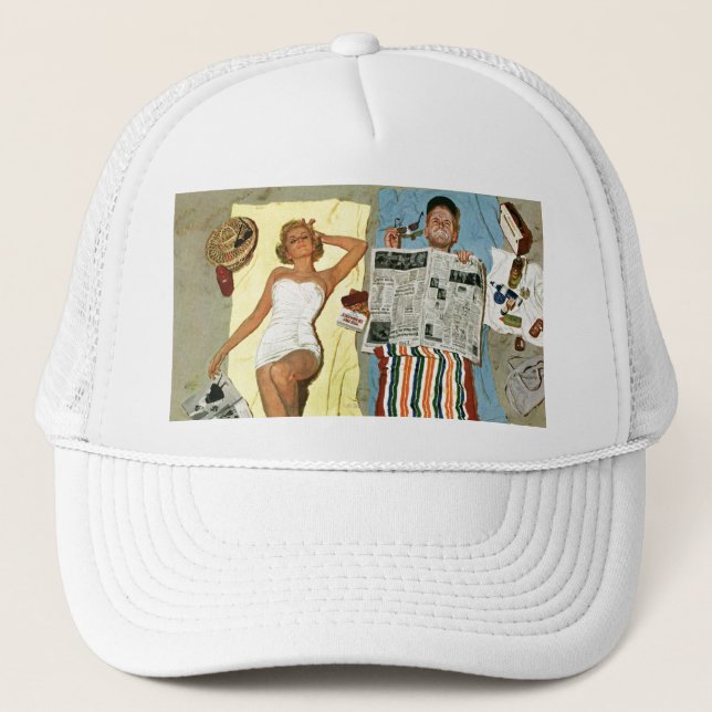 Sunscreen? Trucker Hat (Front)