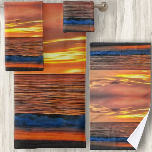 Sunset 1577 bath towel set