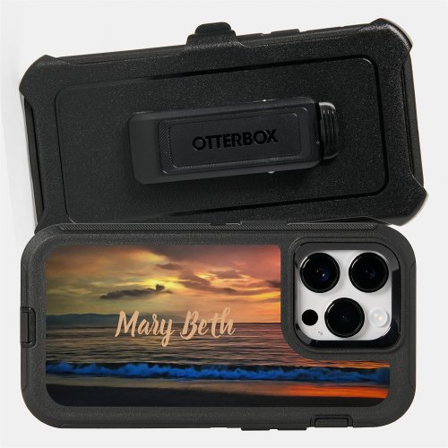 Sunset 1577 OtterBox iPhone 14 pro max case