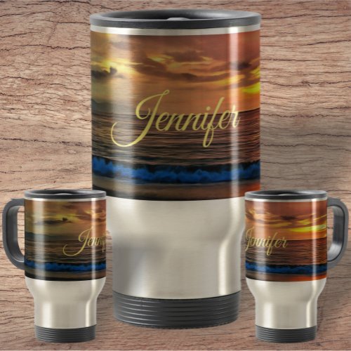 Sunset 1577 travel mug