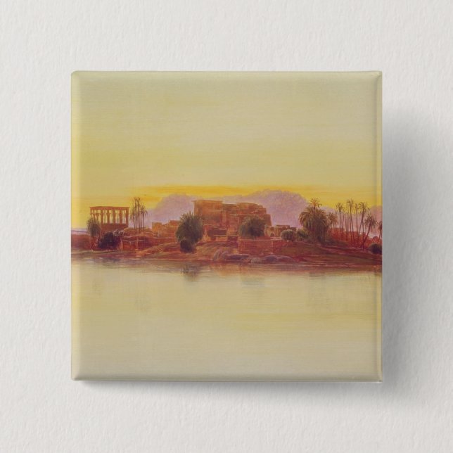 Sunset, 1861 (panel) button (Front)
