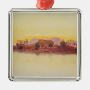 Sunset, 1861 (panel) metal ornament