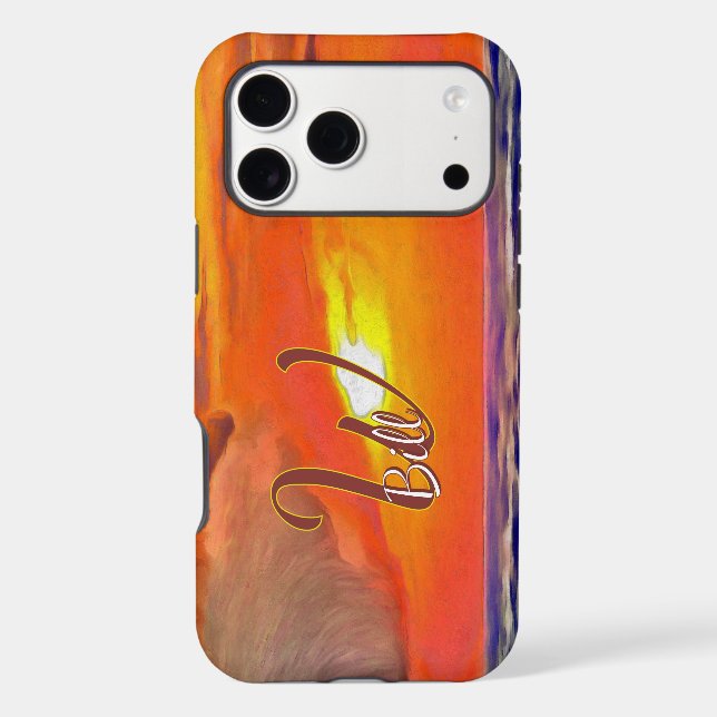 Sunset 2443 iphone case (Back)