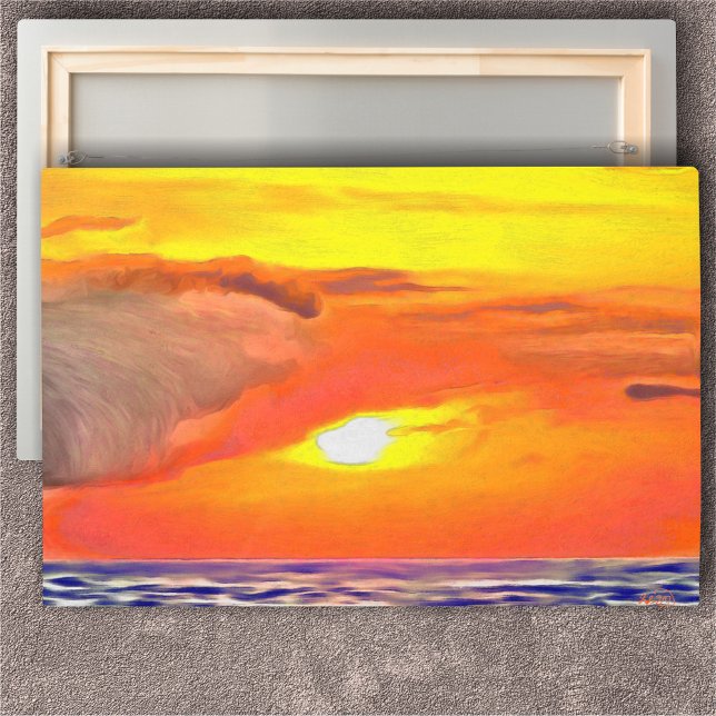 Sunset 2443 metal print (Creator Uploaded)