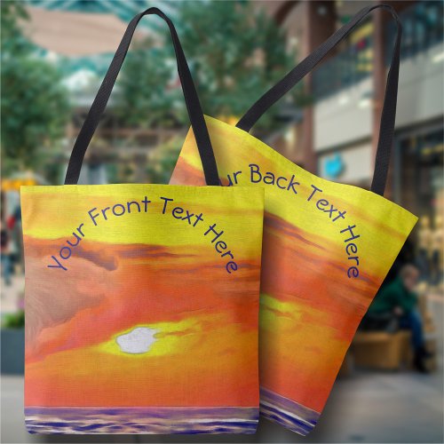 Sunset 2443 tote bag