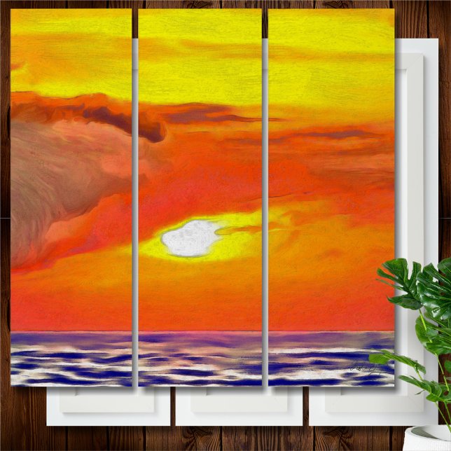 Sunset 2443 triptych (Creator Uploaded)