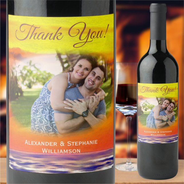 Sunset 2443 wine label (Creator Uploaded)