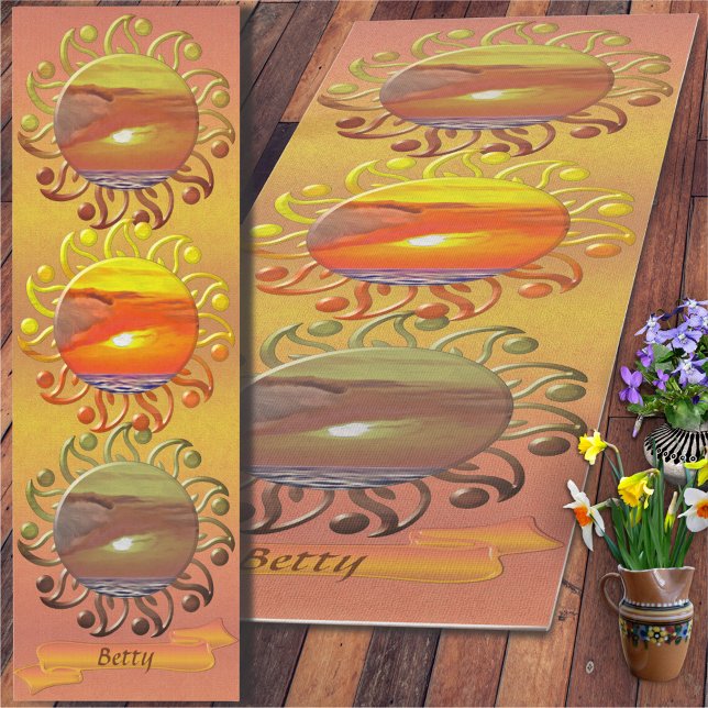 Sunset 2443 yoga mat (Creator Uploaded)