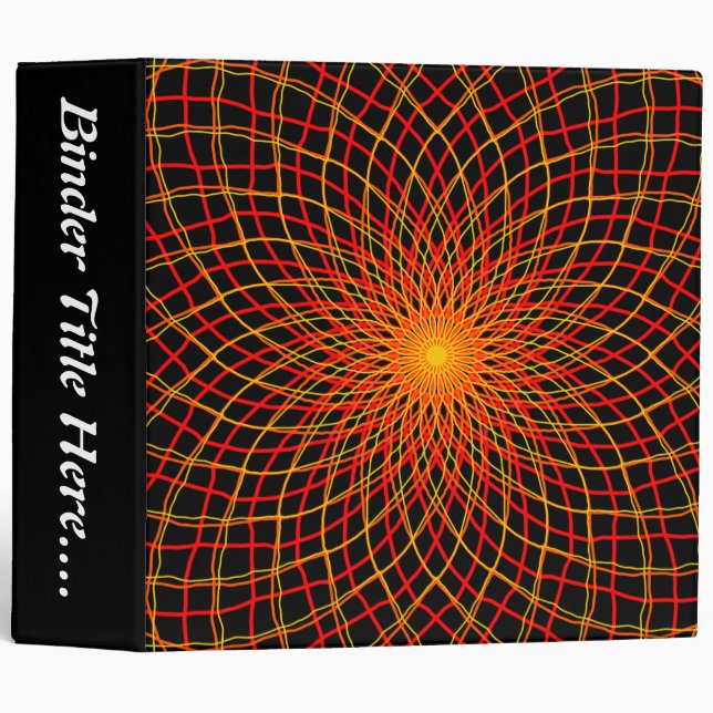 Sunset - 2" 3 ring binder (Front/Spine)