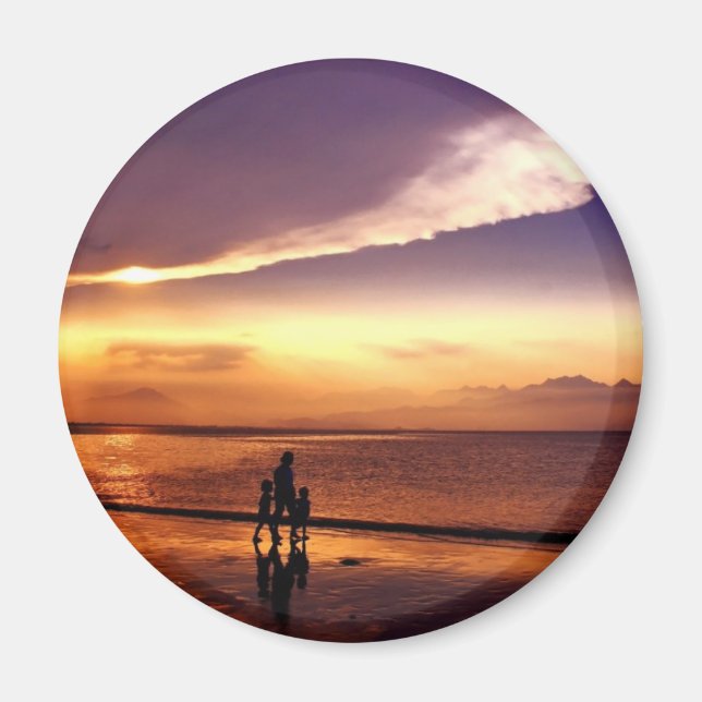 sunset 2 magnet (Front)