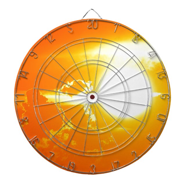 sunset 3 dart board (Front)