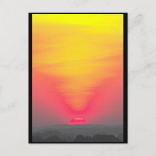 Sunset ~ 43 postcard