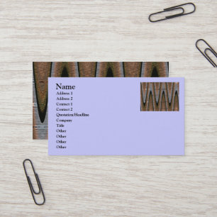 Sunset Abstract Business Card