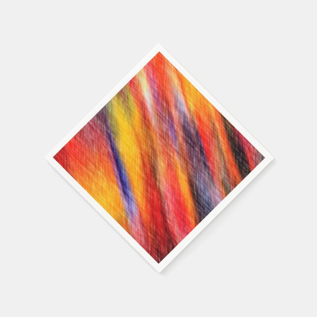 Sunset Abstract Color Napkins (Corner)