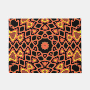 SUNSET ABSTRACT DOORMAT