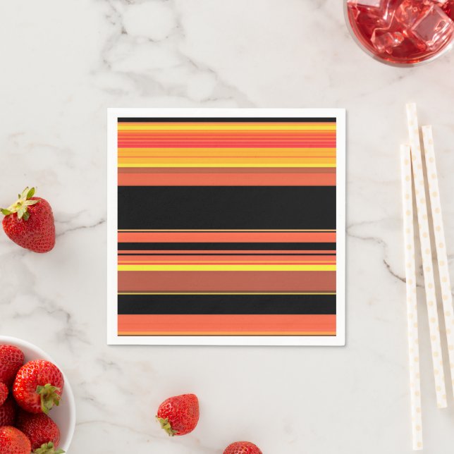 SUNSET ABSTRACT NAPKINS (Insitu)