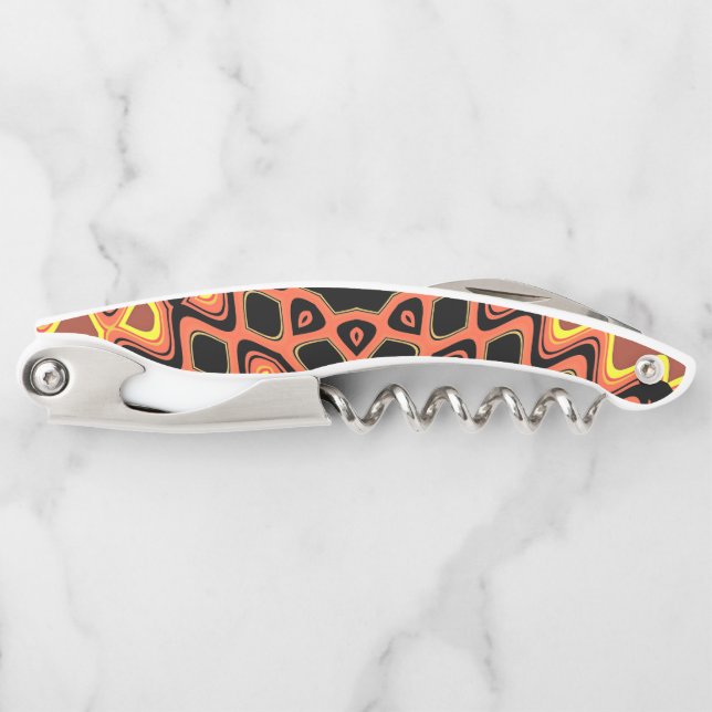SUNSET ABSTRACT WAITER'S CORKSCREW (Front)