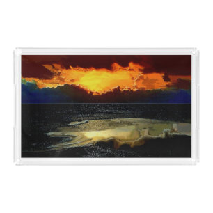 SUNSET ACRYLIC TRAY