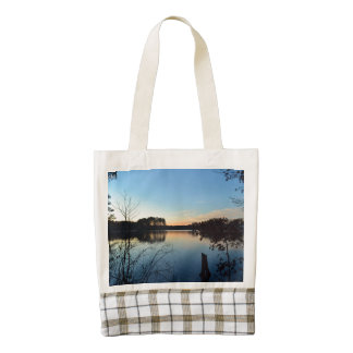 Sunset 'Almost Gone' Zazzle HEART Tote Bag