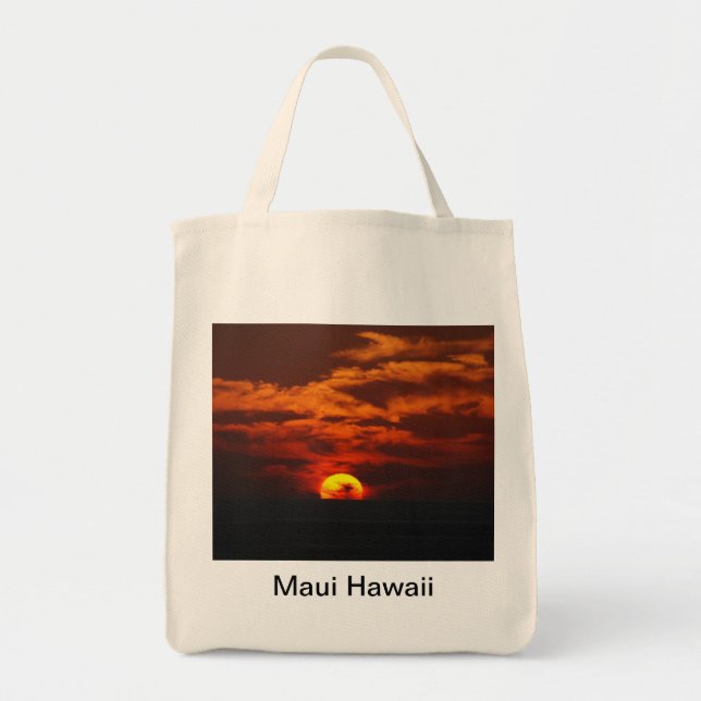 Sunset along the Pali Tote Bag (Front)