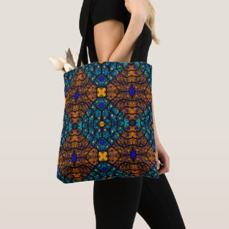 Sunset and Moonrise Tote Bag