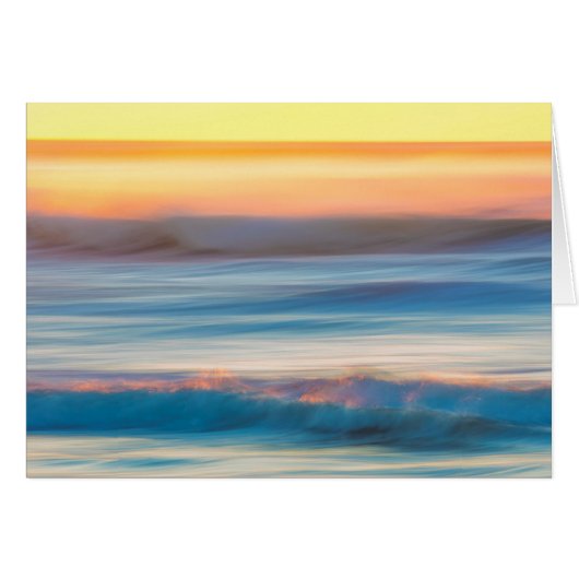 Sunset and Ocean | Cape Disappointment State Park Cards (Front Horizontal)