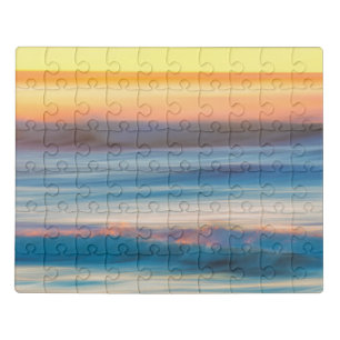Sunset and Ocean Cape Disappointment State Park Jigsaw Puzzle