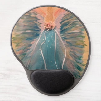 Sunset Angel Gel Mousepad