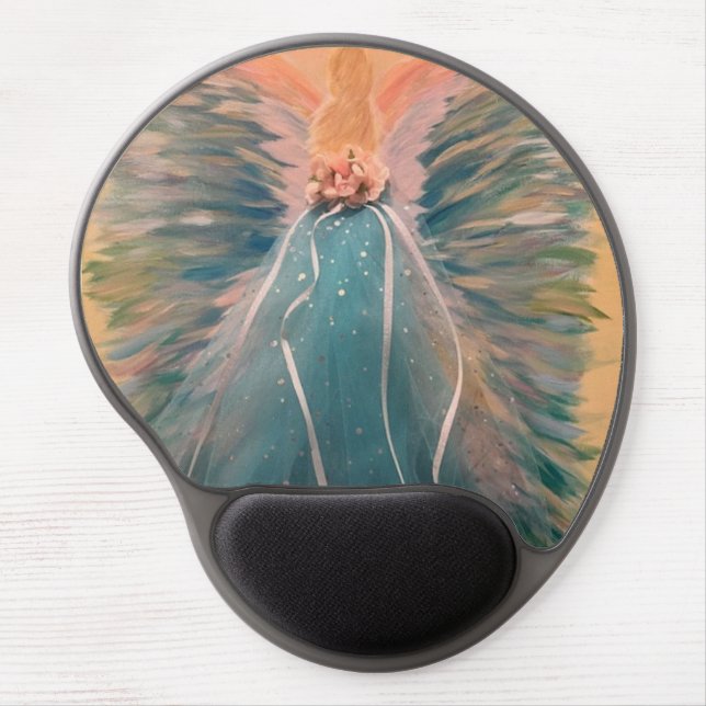 Sunset Angel Gel Mousepad (Front)