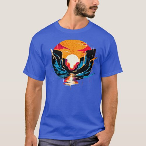 Sunset Antelope Canyon Arizona Design T_Shirt