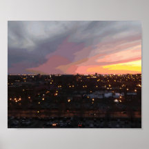 Sunset - April 6, 2018 7:34PM.