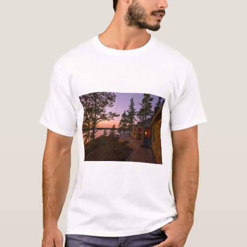 Sunset at Acadia State Park T_Shirt